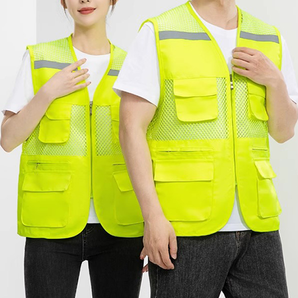 쿨메쉬 안전반사 작업조끼 4color 이미지 2