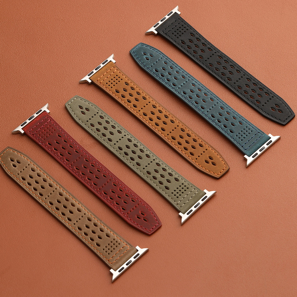 애플워치6 5 4 호환 마그네틱 버클형 가죽밴드 스트랩 시계줄 40mm 44mm 대표 이미지