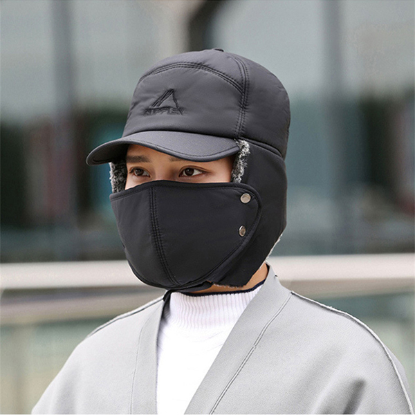 따뜻한 귀달이 방한모 메쉬 캡모자 데일리 겨울모자 대표 이미지