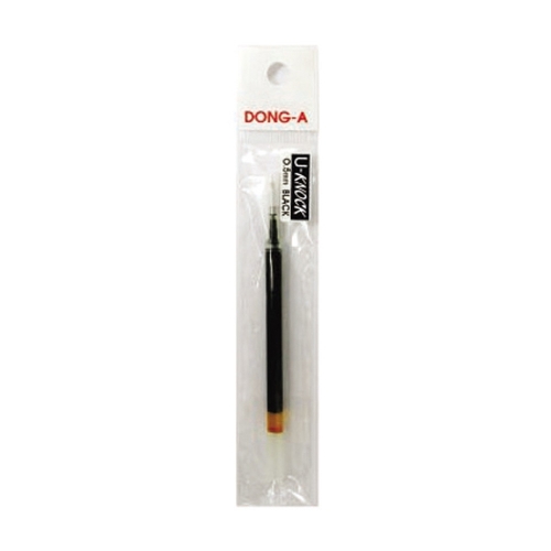 동아 유노크 샤프심 리필심 0.5mm 흑색 12개입 사무용학용품 대표 이미지