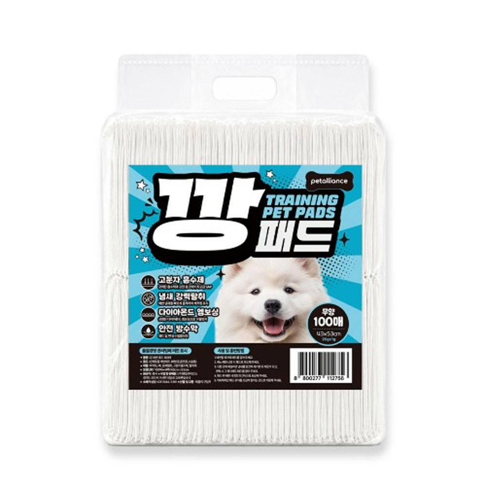 모모 배변패드 깡패드 무향 43cm x 53cm 100매 (장당 20g) 강아지 애견 대표 이미지