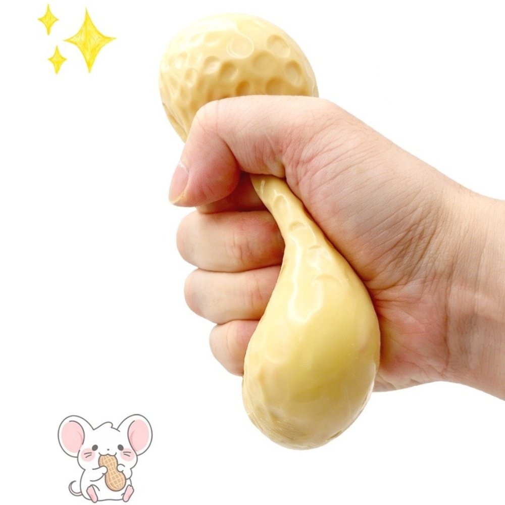 자광 땅콩 크런치슬랑이1p 쫀득슬라임,액체괴물,수제슬라임 말랑말랑 이미지 3