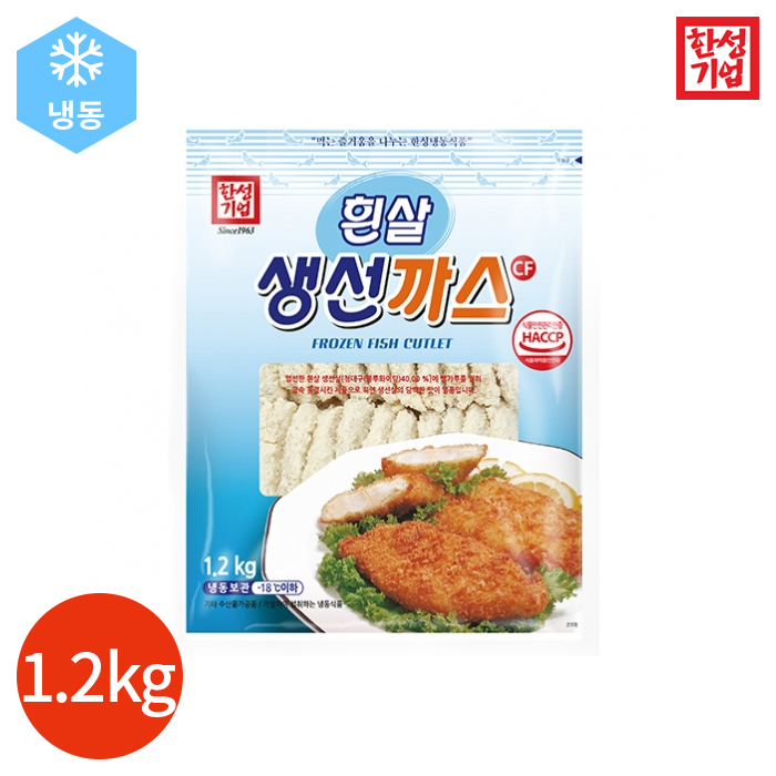 CL 한성기업 흰살 생선까스 1200g x 1봉 대표 이미지