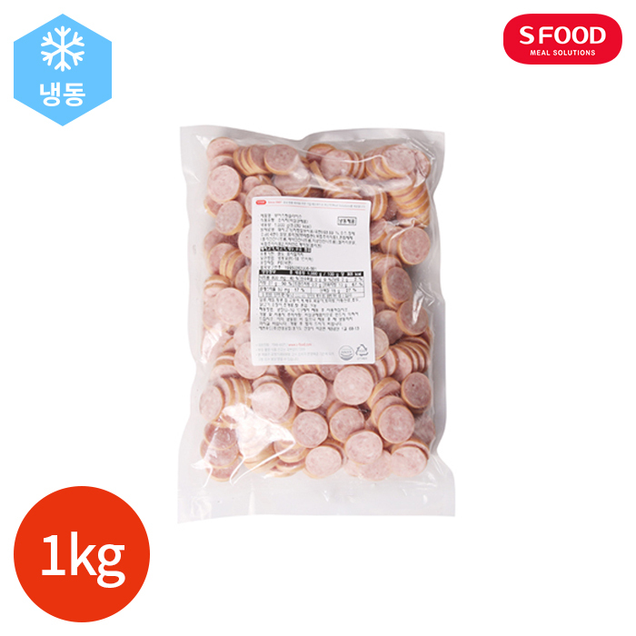 CL 에스푸드 부어스첸 슬라이스 소시지 1kg 대표 이미지