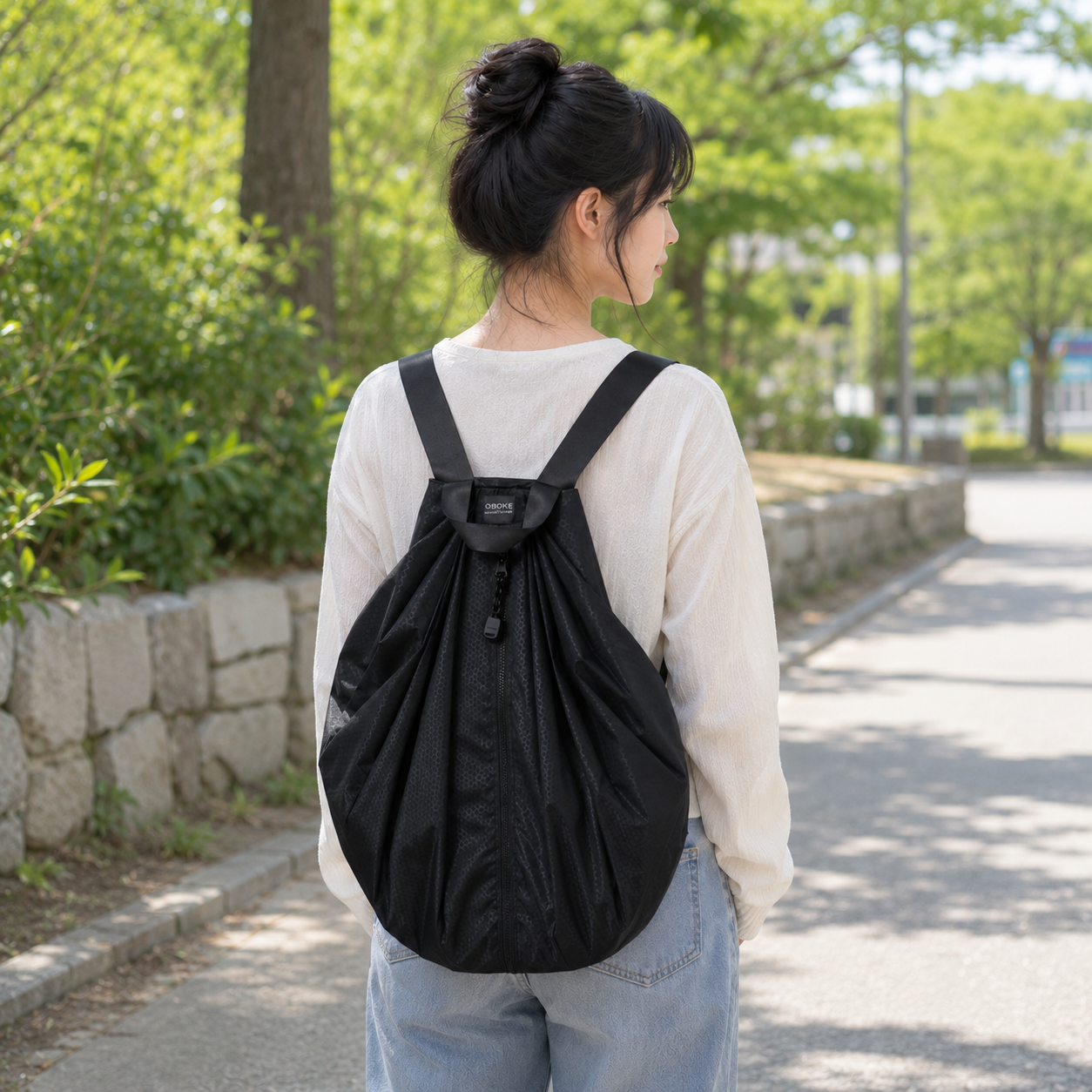 초경량 접이식백팩 휴대용 여행 보조가방 경량 배낭 대표 이미지