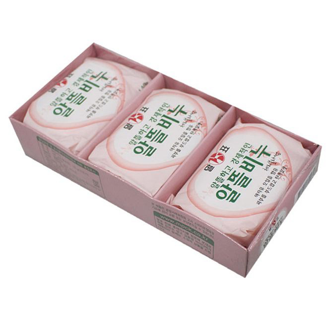 비누 3p 세수 세안 빨래 세척 미용 비누 욕실 화장실 대표 이미지