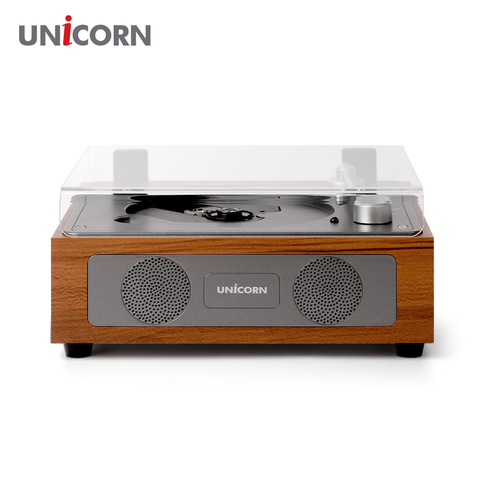 유니콘 엔틱 레트로 블루투스 휴대용 무선CD플레이어 전용리모컨 MF-500CD 이미지 1